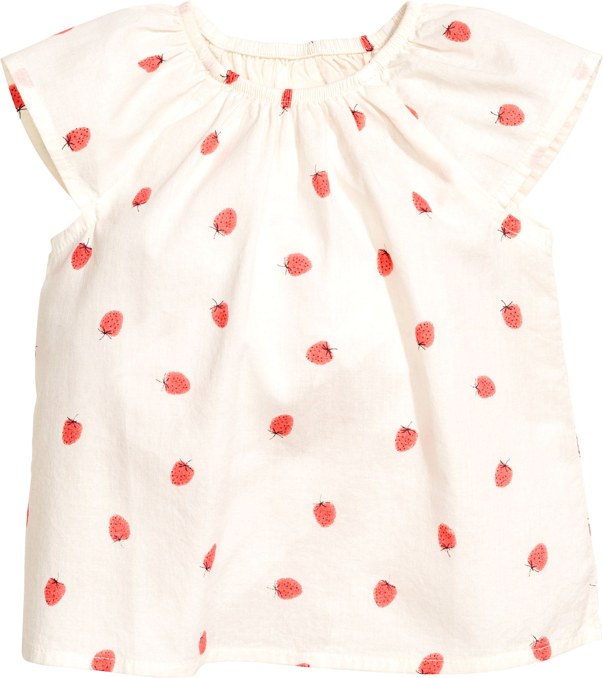 

Блузка H&M 5hm03200140 80 см Молочная (2000000377681)