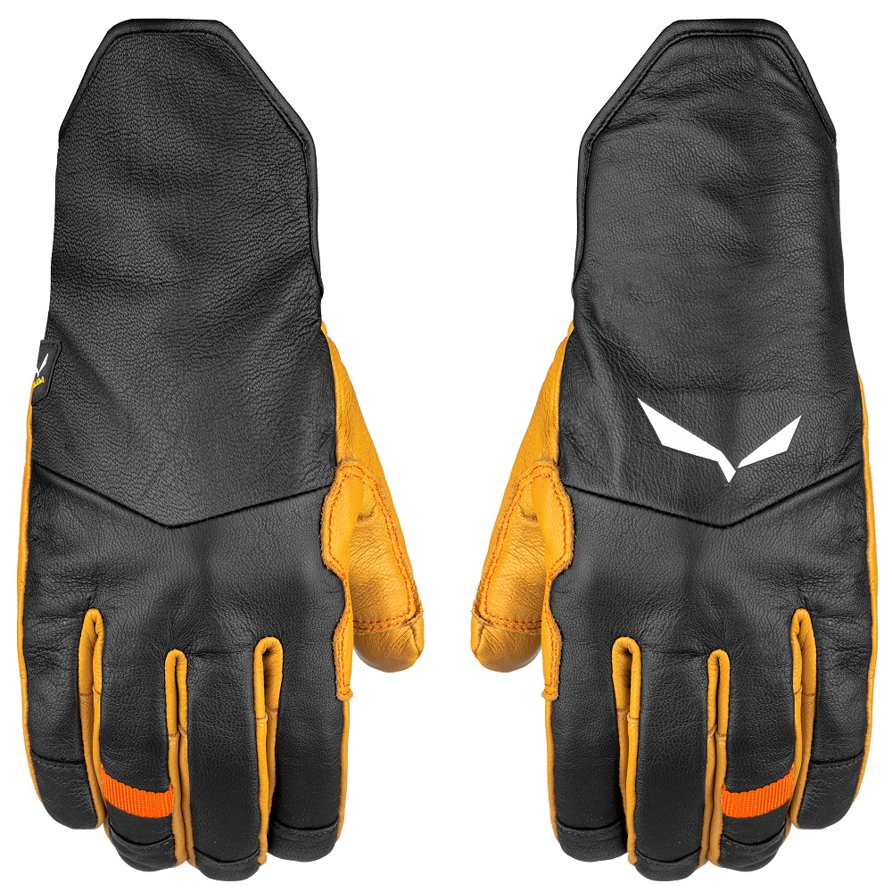 

Рукавиці Salewa Leather Wool L жовті
