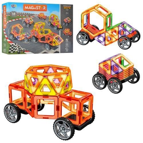 

Магнитный конструктор Limo toy LT3002 Транспорт Magnistar