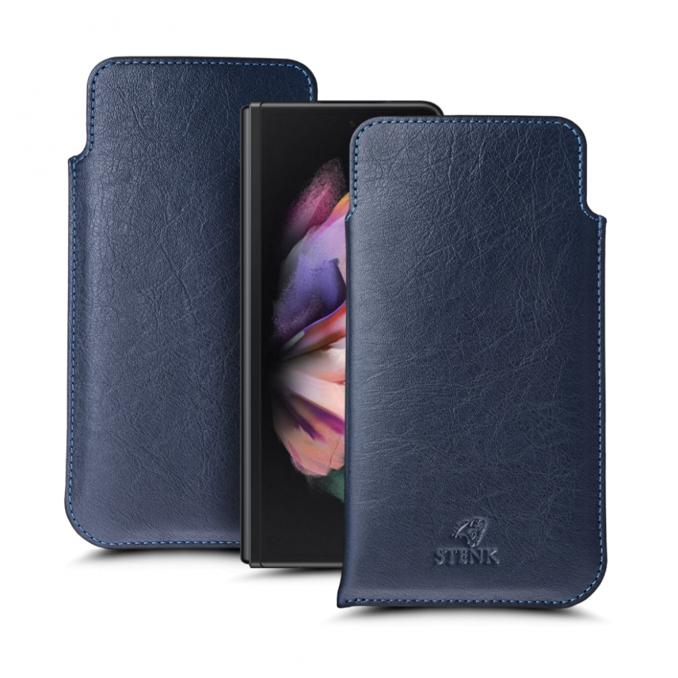 

Футляр Stenk Elegance для Samsung Galaxy Z Fold 3 5G Синий
