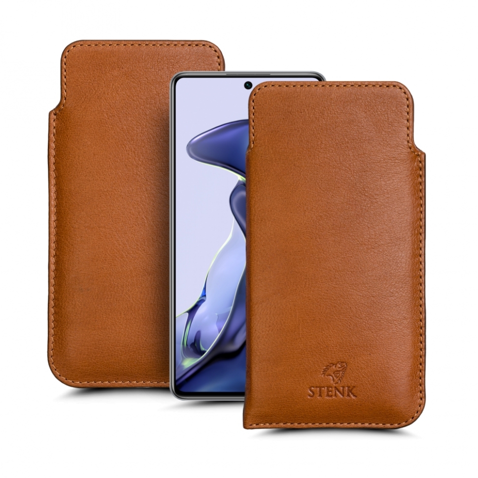 

Футляр Stenk Elegance для Xiaomi 11T Camel