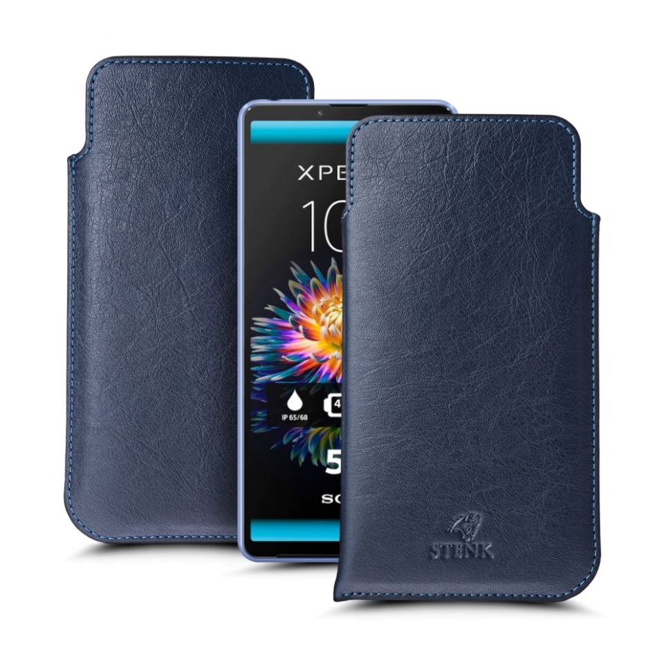 

Футляр Stenk Elegance для Sony Xperia 10 III Синий