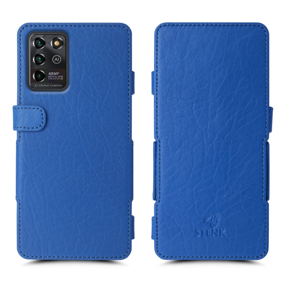 

Чехол книжка Stenk Prime для ZTE Blade V30 Vita Ярко-синий