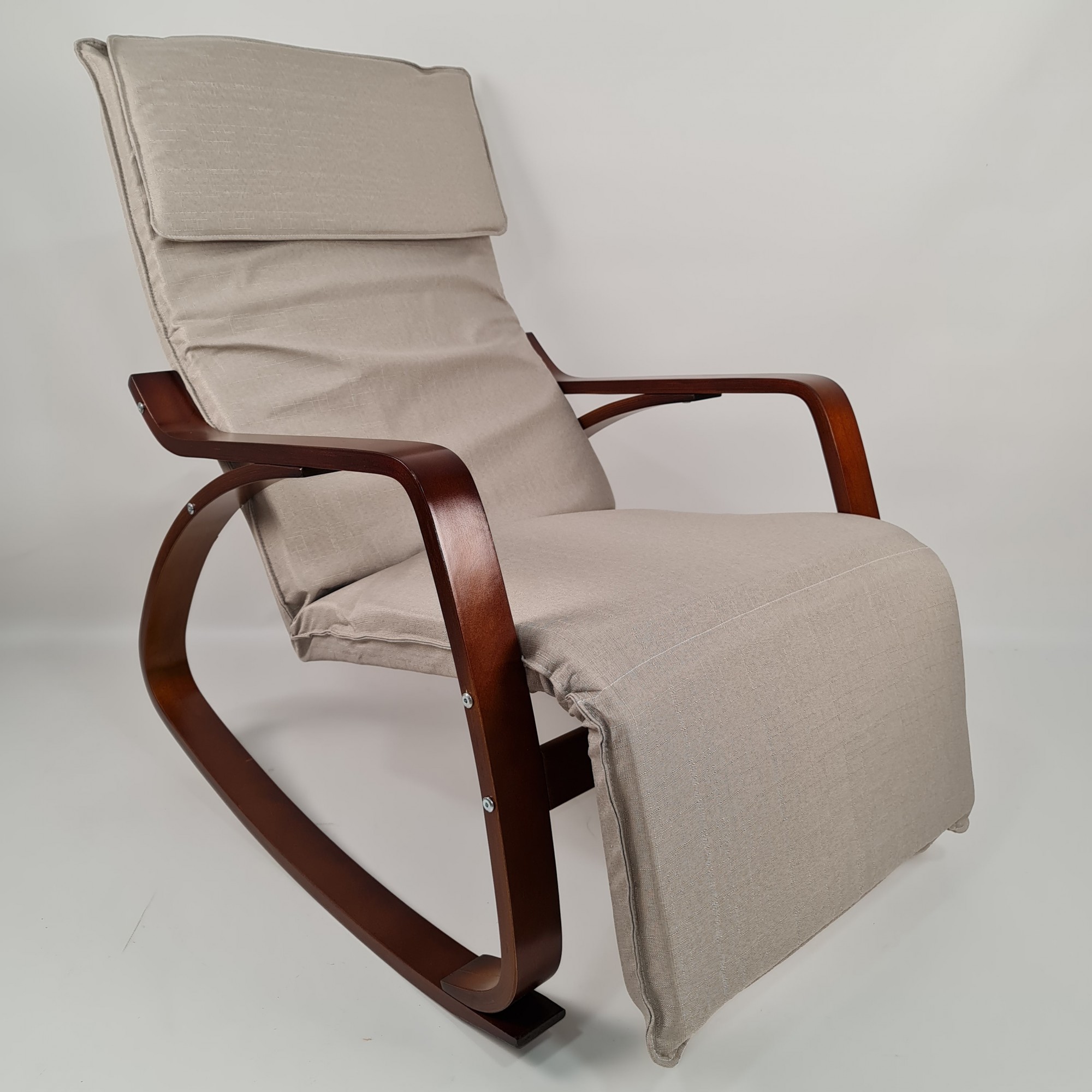 

Кресло качалка Avko ARC003 Walnut Beige