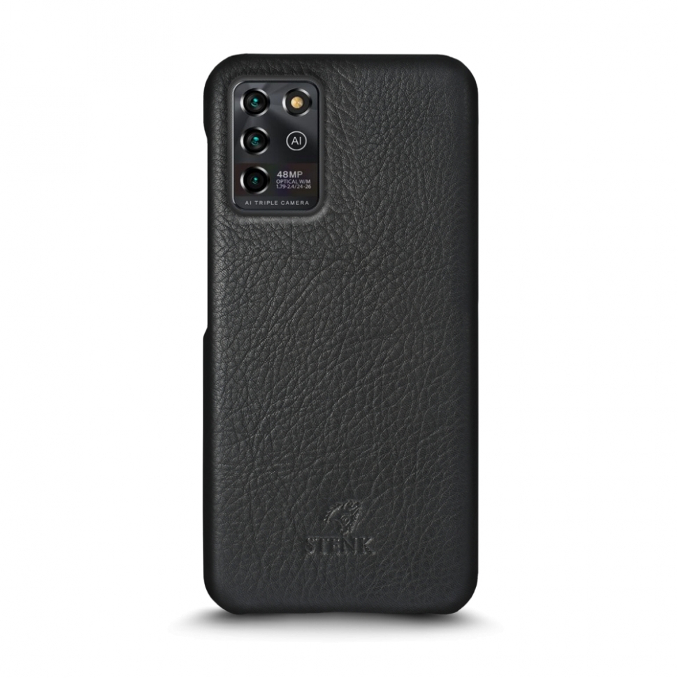 

Кожаная накладка Stenk Cover для ZTE Blade V30 Vita Чёрная