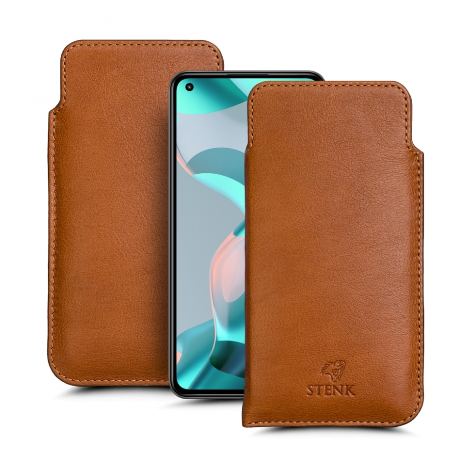 

Футляр Stenk Elegance для Xiaomi 11 Lite 5G NE Camel