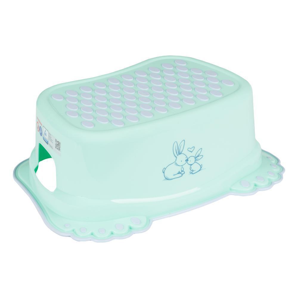 

Детская подставка для ног не скользящая Tegababy Кролики, мятный (KR-006-105)