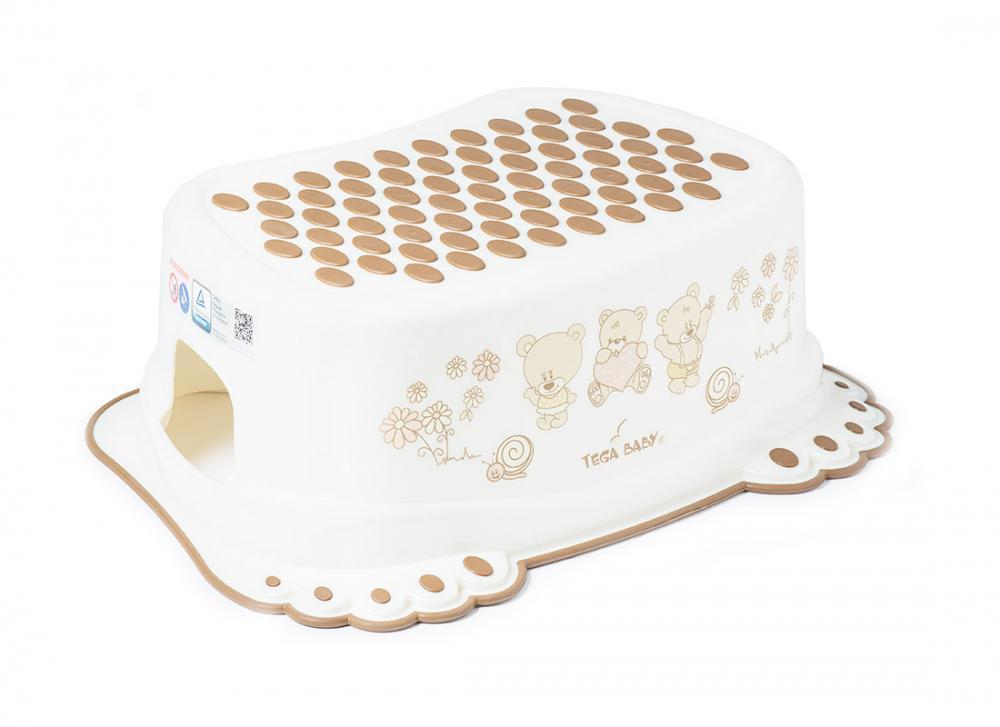 

Ступенька детская для ванной комнаты пластиковая Tegababy, белый (MS-017-118)