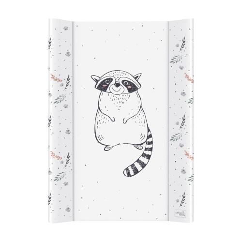 

Детская пеленальная доска с жестким дном на кроватку Cebababy Retro Autumn: Raccoon 50х70 см, белый (W-200-000-636)