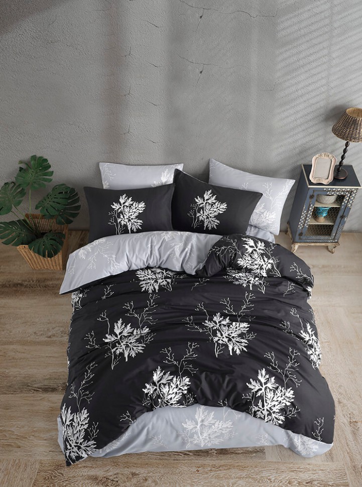

Комплект постельного белья ранфорс Zugo Home Parsley евро ts-02890