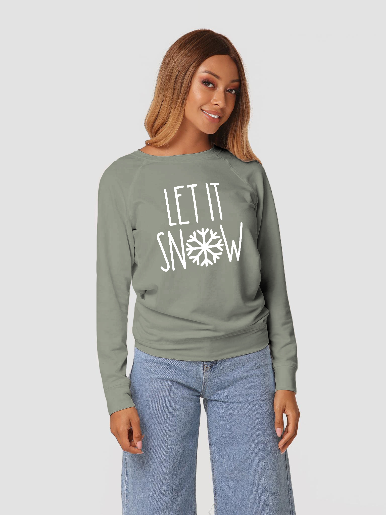 

Свитшот Love&Live Snow now LLP01205  Оливковый, Свитшот Love&Live Snow now LLP01205 L Оливковый