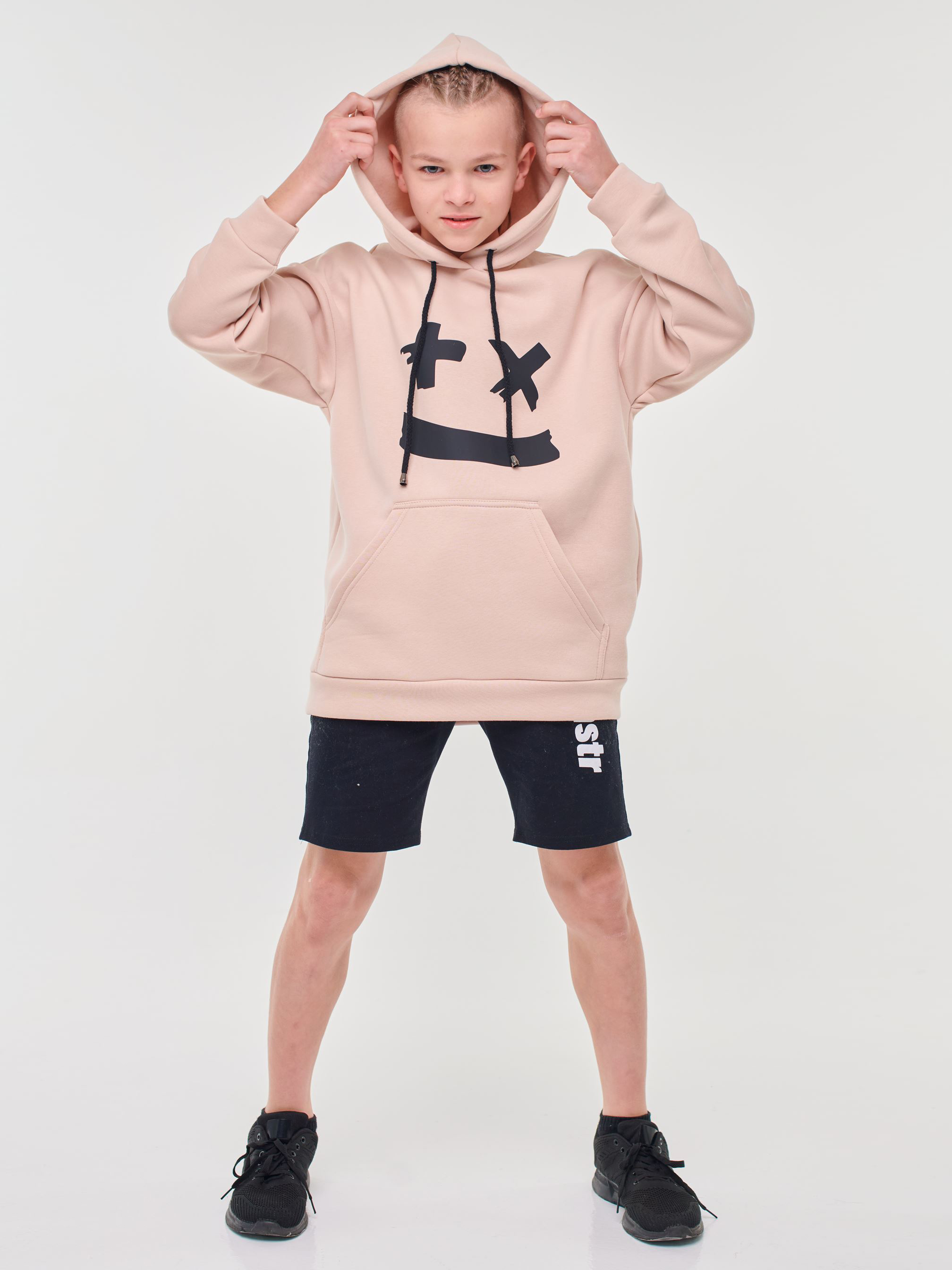 

Худи утепленное Yumster STREETWEAR YH.12.07.002-B 140 см Бежевое