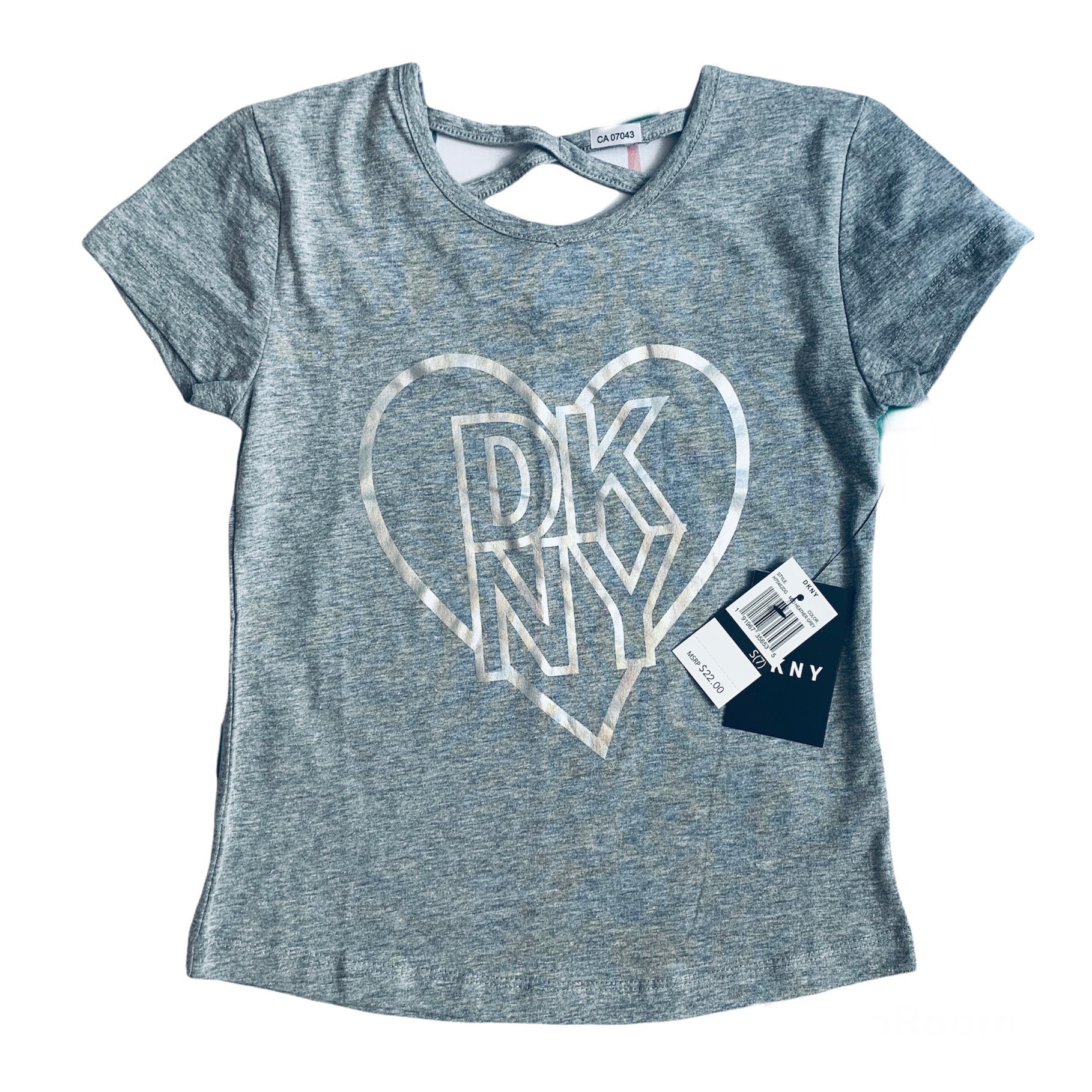 

Футболка DKNY 122 см Серая