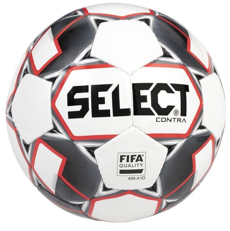 

Футбольный мяч Select CONTRA FIFA бело-черный 365512-014 Размер 4