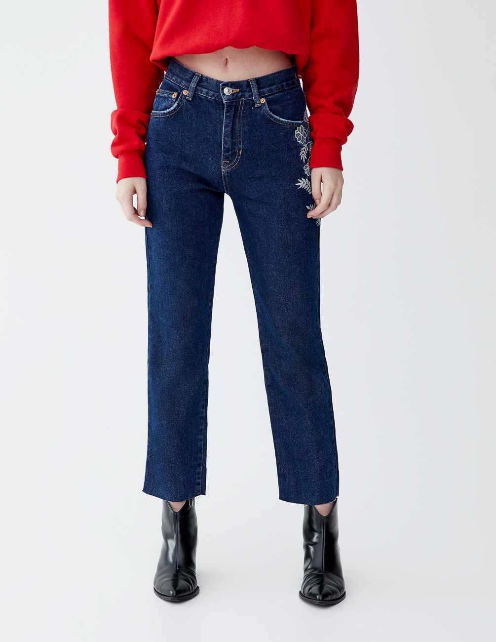 

Джинсы PULL & BEAR Ж1077799 (5687/312/407) цвет синий L