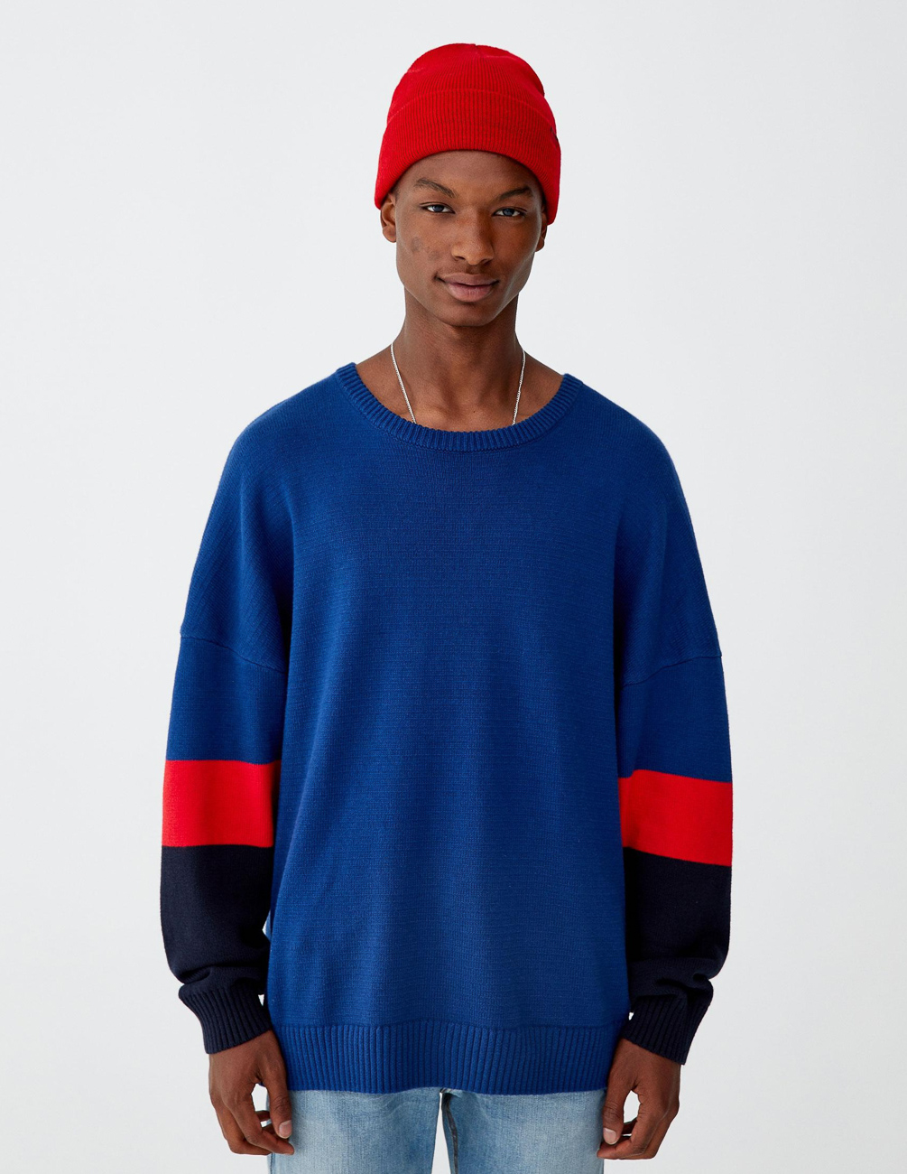 

Свитер PULL & BEAR М0116032 (9559/509/400) цвет синий, Свитер PULL & BEAR М0116032 (9559/509/400) цвет синий L