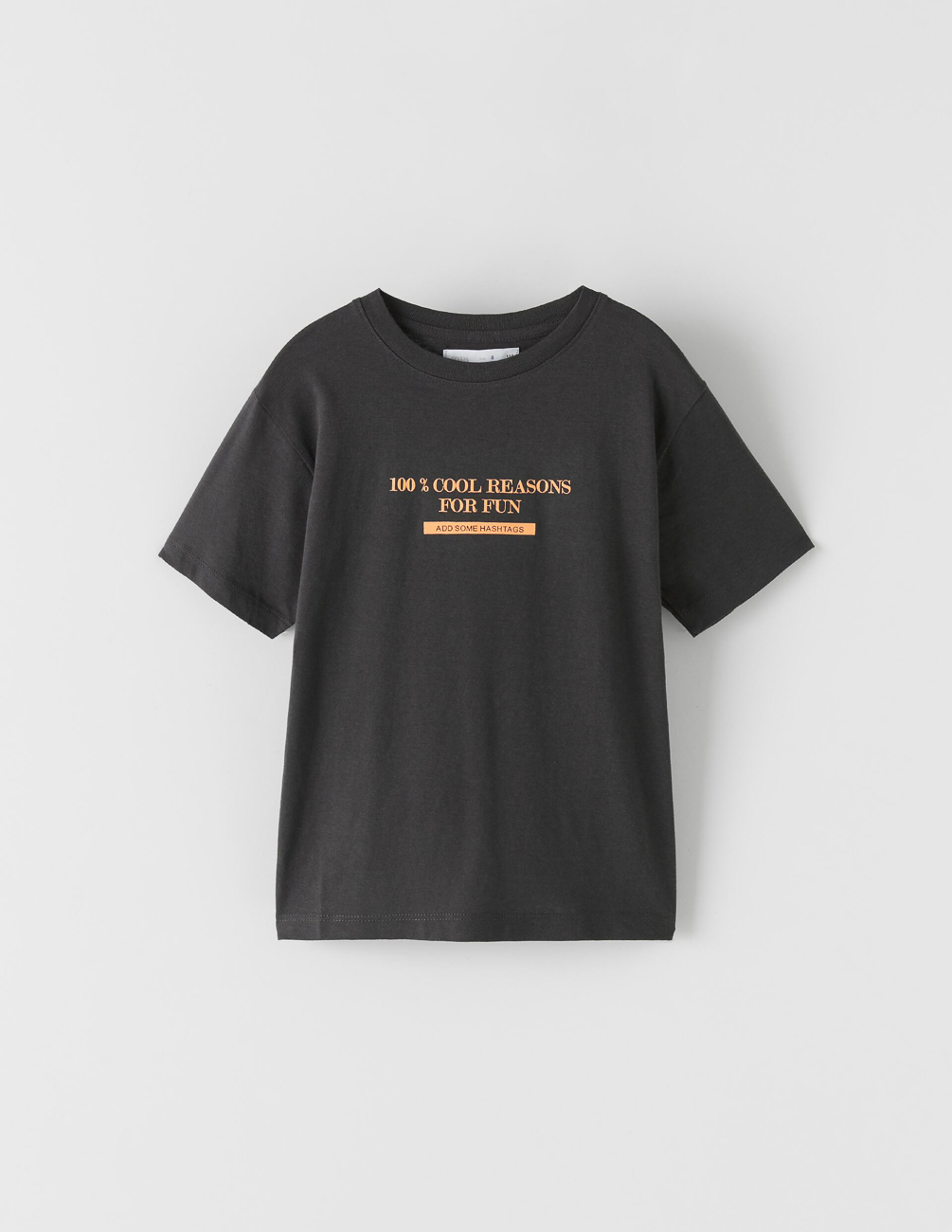 

Футболка Zara ДМ004219 (4459/760/898) цвет серый 140