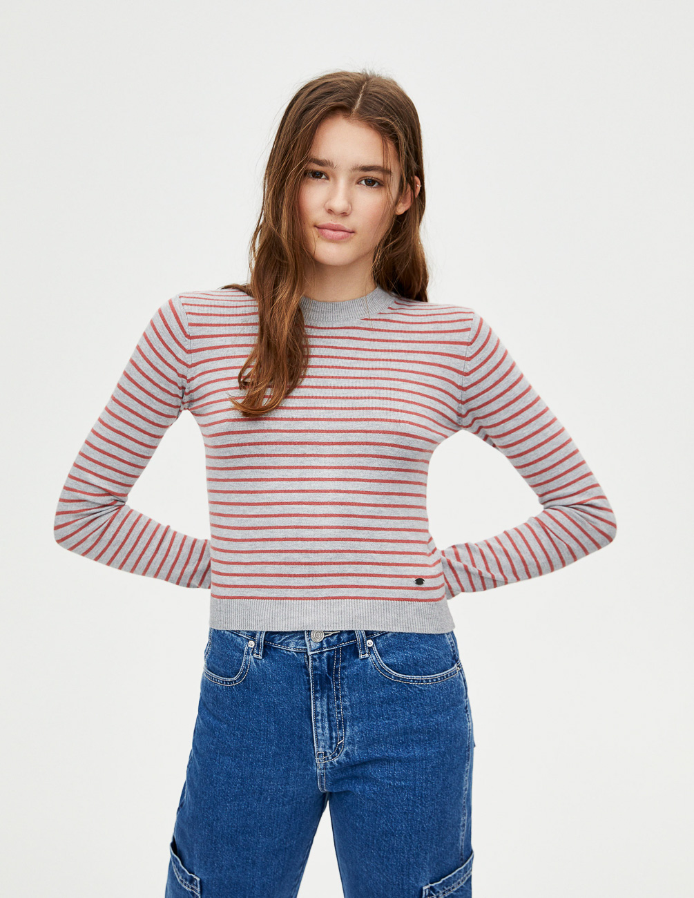 

Свитер PULL & BEAR Ж1077768 (5558/317/803) цвет серый, Свитер PULL & BEAR Ж1077768 (5558/317/803) цвет серый M