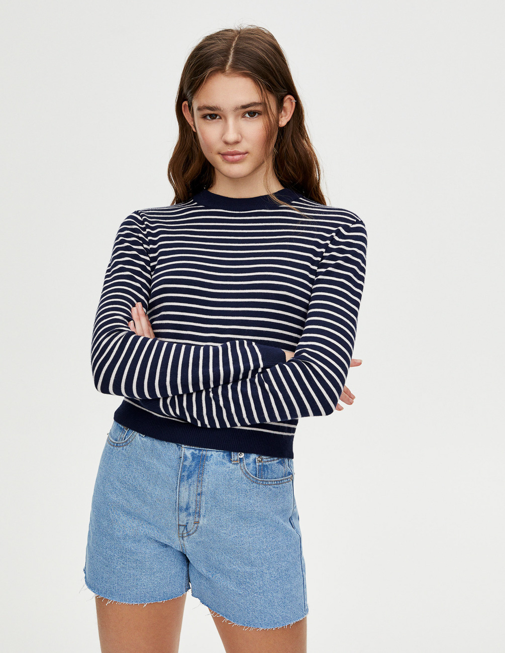 

Свитер PULL & BEAR Ж1077767 (5558/317/401) цвет синий, Свитер PULL & BEAR Ж1077767 (5558/317/401) цвет синий L
