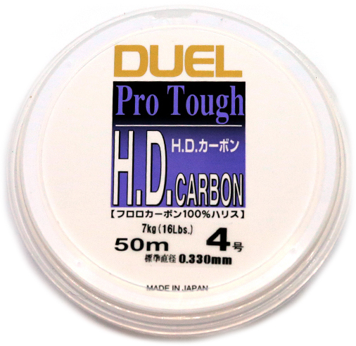 

Флюорокарбон Duel H.D.Carbon 50 м 0.330 мм 7 кг Прозрачный (H812)