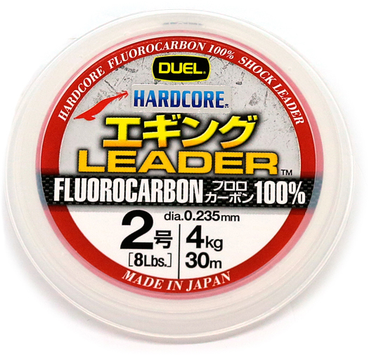 

Флюорокарбон Duel Hardcore Leader 30 м 0.235 мм 4 кг Прозрачный (H3375)