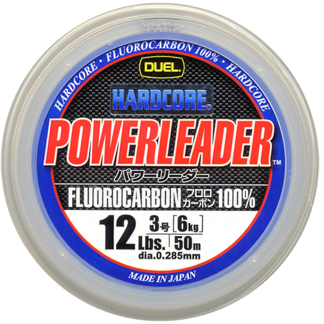 

Флюорокарбон Duel Hardcore Power Leader 50 м 0.285 мм 6 кг Прозрачный (H3338)