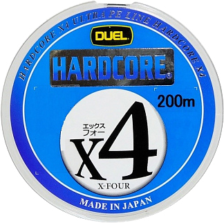 

Шнур Duel Hardcore X4 200 м 0.153 мм 6.4 кг #0.8 Multicolor (H3246)