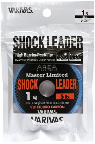 

Флюорокарбон Varivas Trout Area MLD Shock Leader VSP Fluoro 0.165 мм #1.0 Прозрачный (РБ-722537)