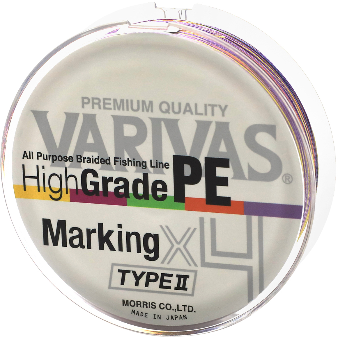 

Шнур Varivas High Grade PE Marking TYPE II X4 200 м #2 Multicolor (13346)