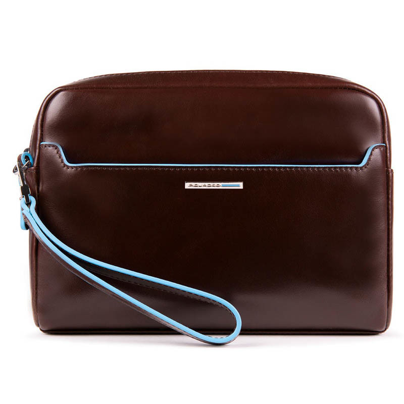 

Клатч кожаный Piquadro Blue Square Cognac с отдел. д/iPad mini