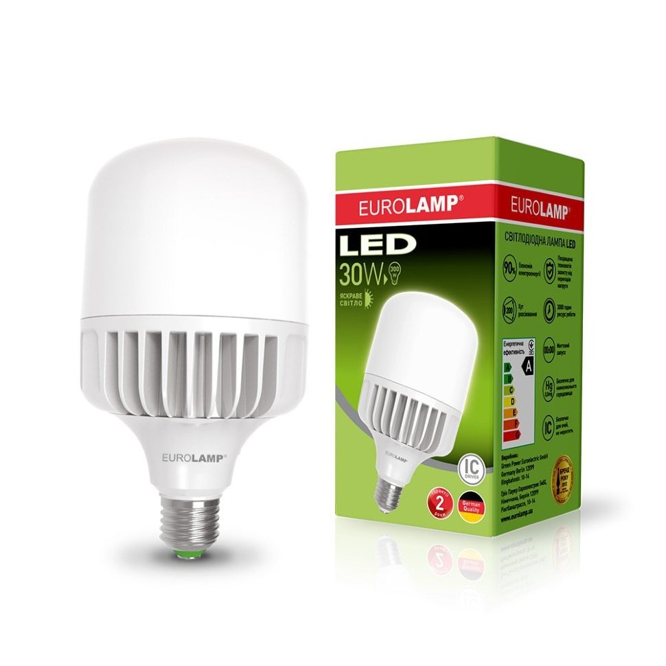 

EUROLAMP LED Лампа надпотужна 30W E27 6500K