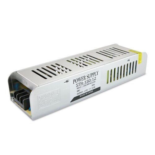 

Блок питания OEM DC12 150W 12,5А STR-150 узкий