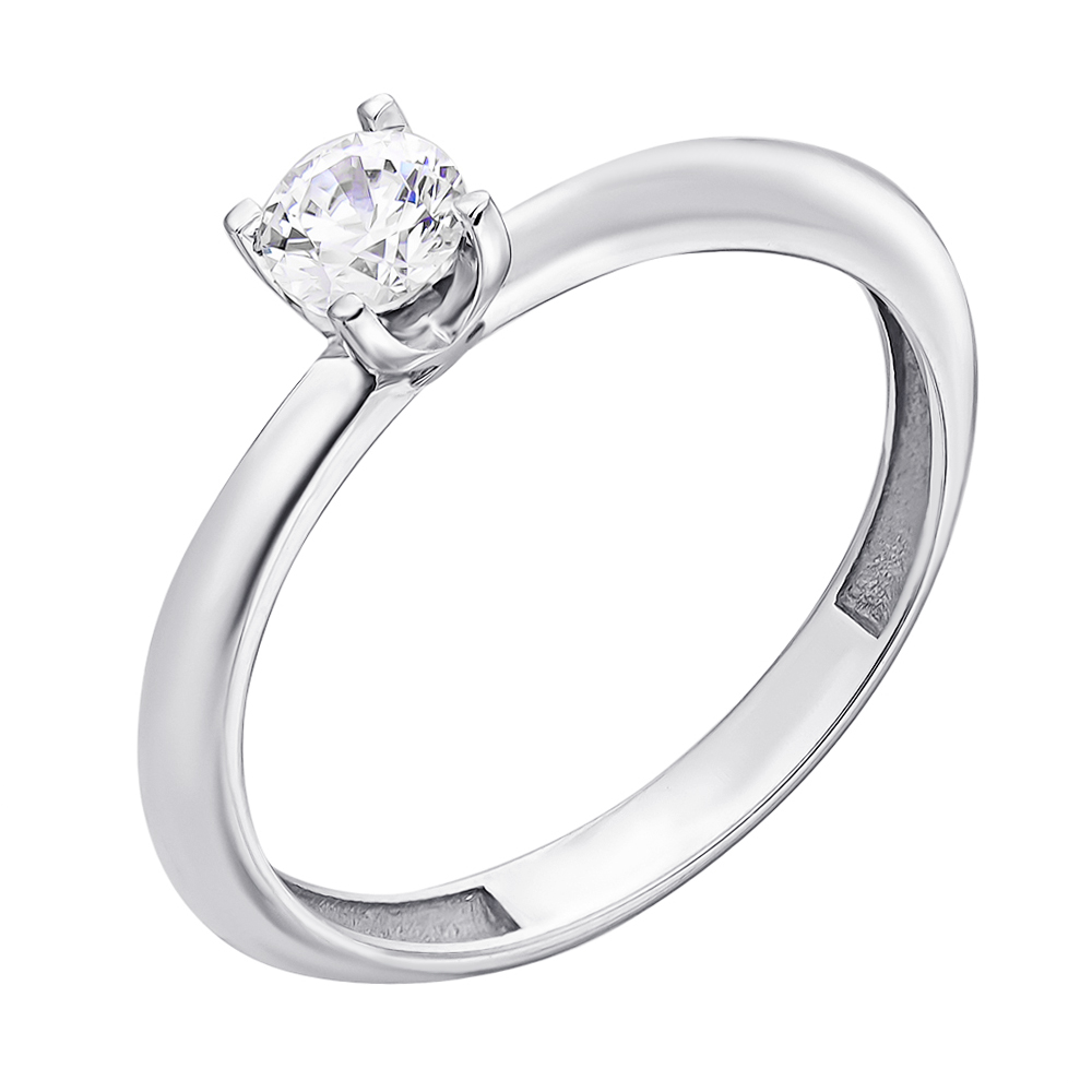 

Золотое кольцо с фианитом S Zirconia 000115699 16.5 размера