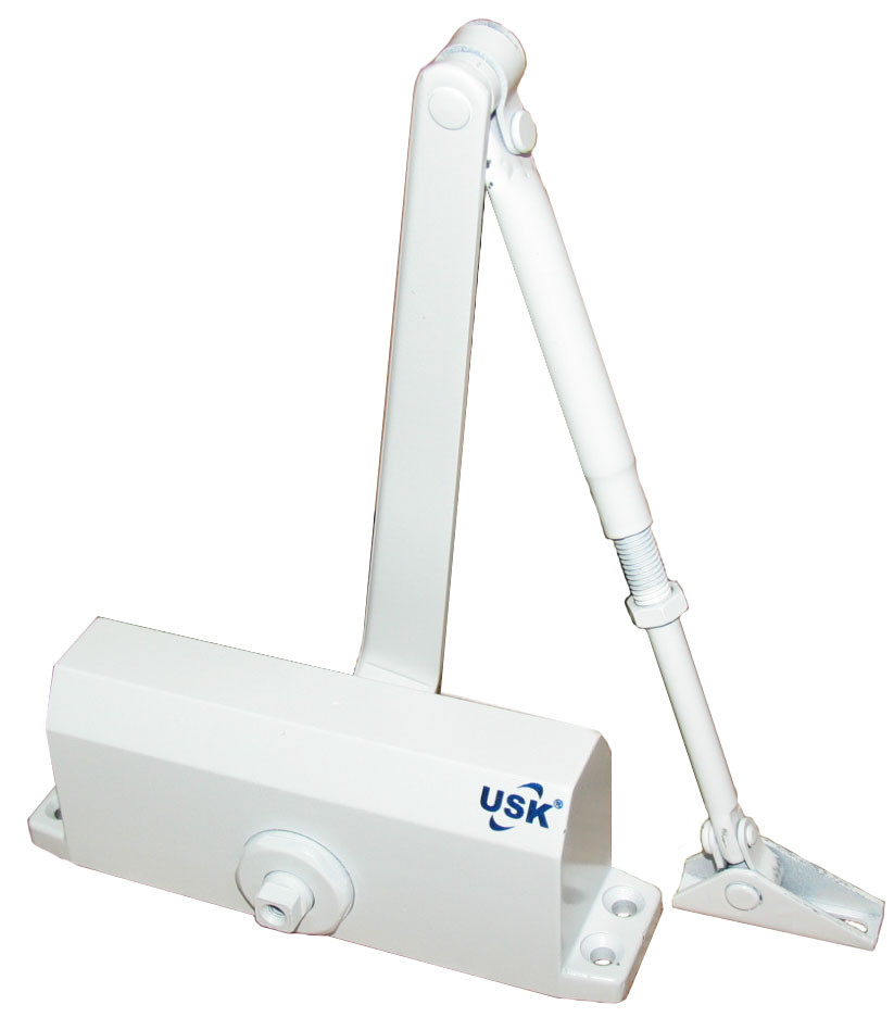 

Дверной доводчик USK 703-80 кг белый
