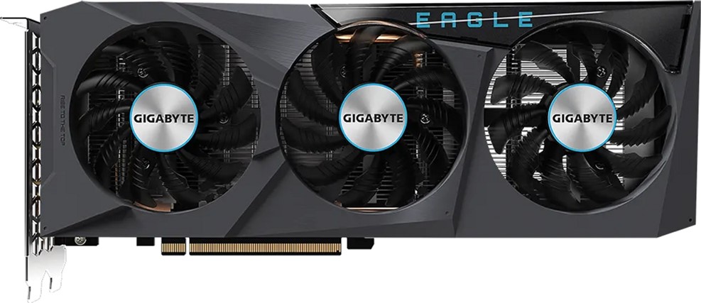 

Gigabyte PCI-Ex Radeon RX 6600 EAGLE 8G 8GB GDDR6 (128bit) (2044/14000) (2 x HDMI, 2 x DisplayPort) (GV-R66EAGLE-8GD)