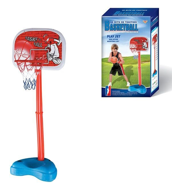 

Стойка для баскетбола "Basketball Set" 150 см, с корзиной и мячом (97979)