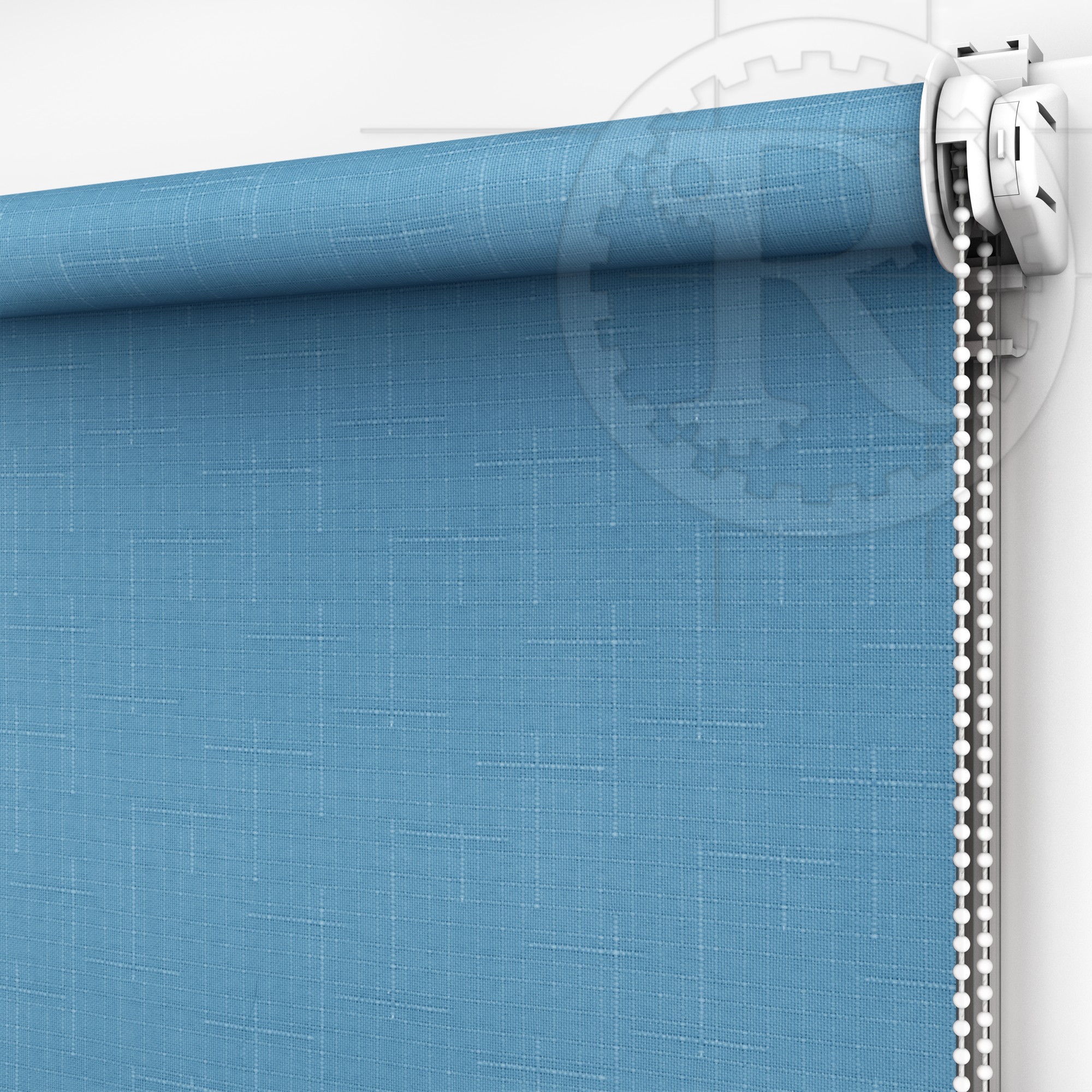 

Рулонная штора Linen 2074 Sky Blue 130 x 200 см