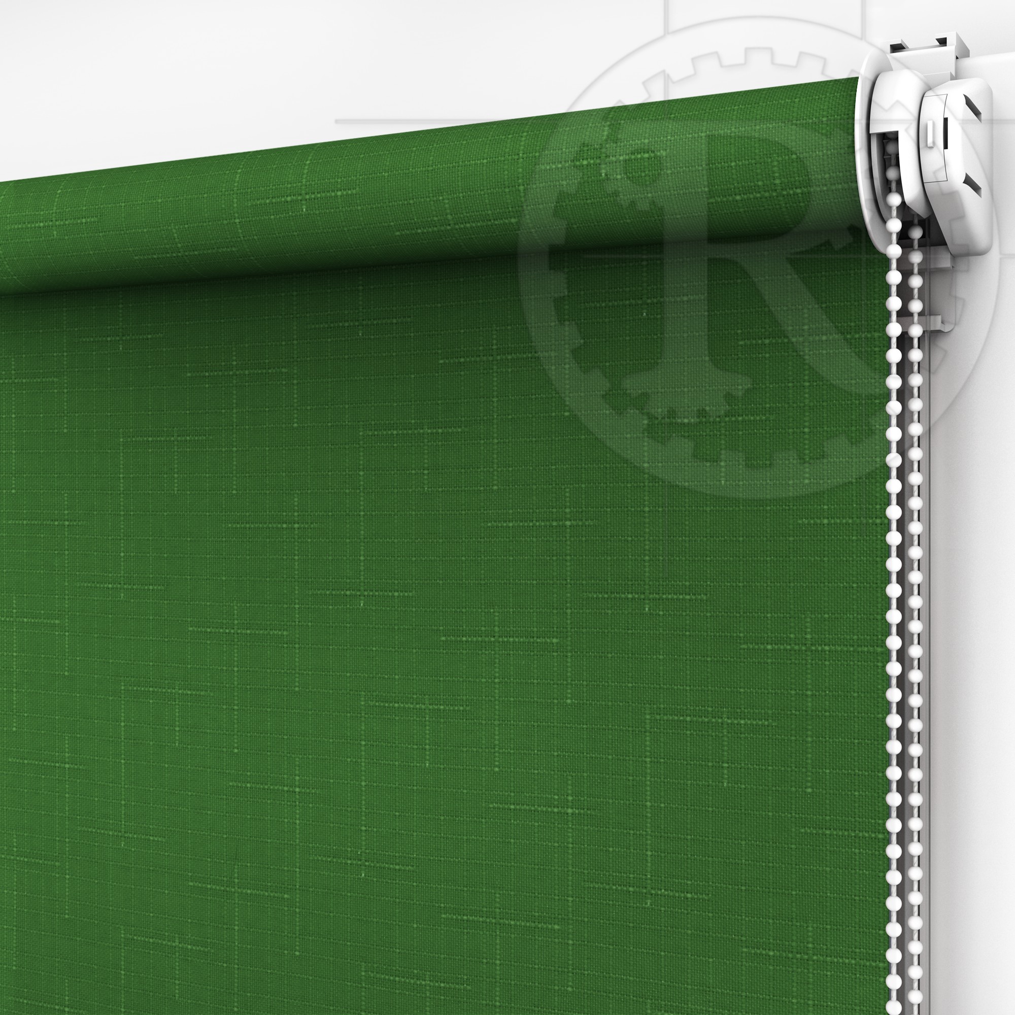 

Рулонная штора Linen 2001 Green 140 x 200 см