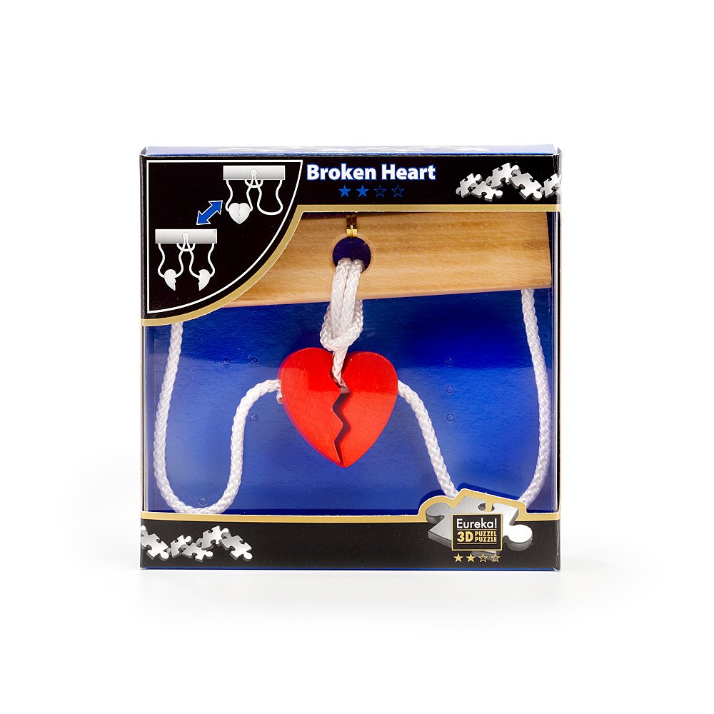 

Веревочная головоломка Broken Heart (2 звезды). Eureka (473063)