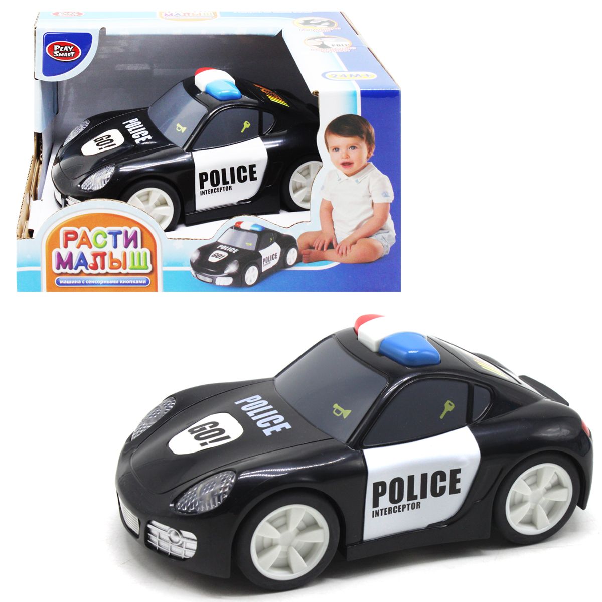 

Машинка Play smart Полиция MiC (7835) (174376)