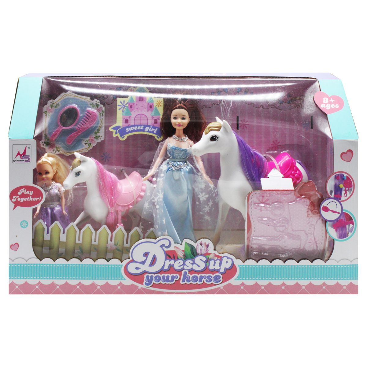 

Игровой набор Dress up your horse MiC (5503) (175314)