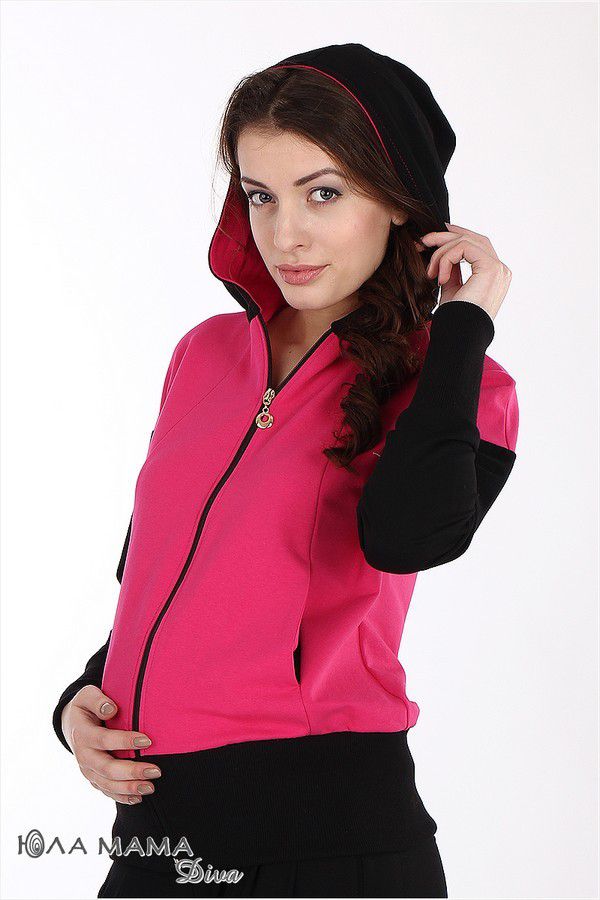 

Кофта для беременных Юла мама Noelle  Малиновый N14-12.10.1, Кофта для беременных Юла мама Noelle S Малиновый N14-12.10.1