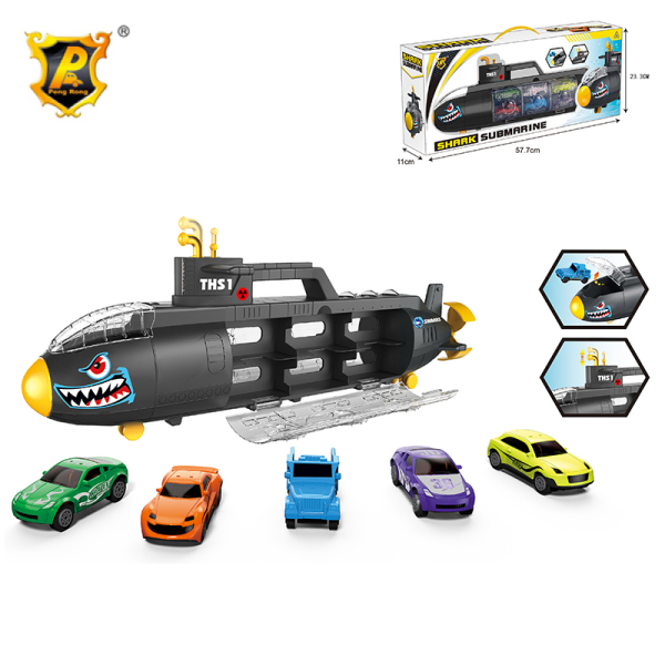 

Підводний човен-гараж з набором транспорту P864-A (6952000262817)