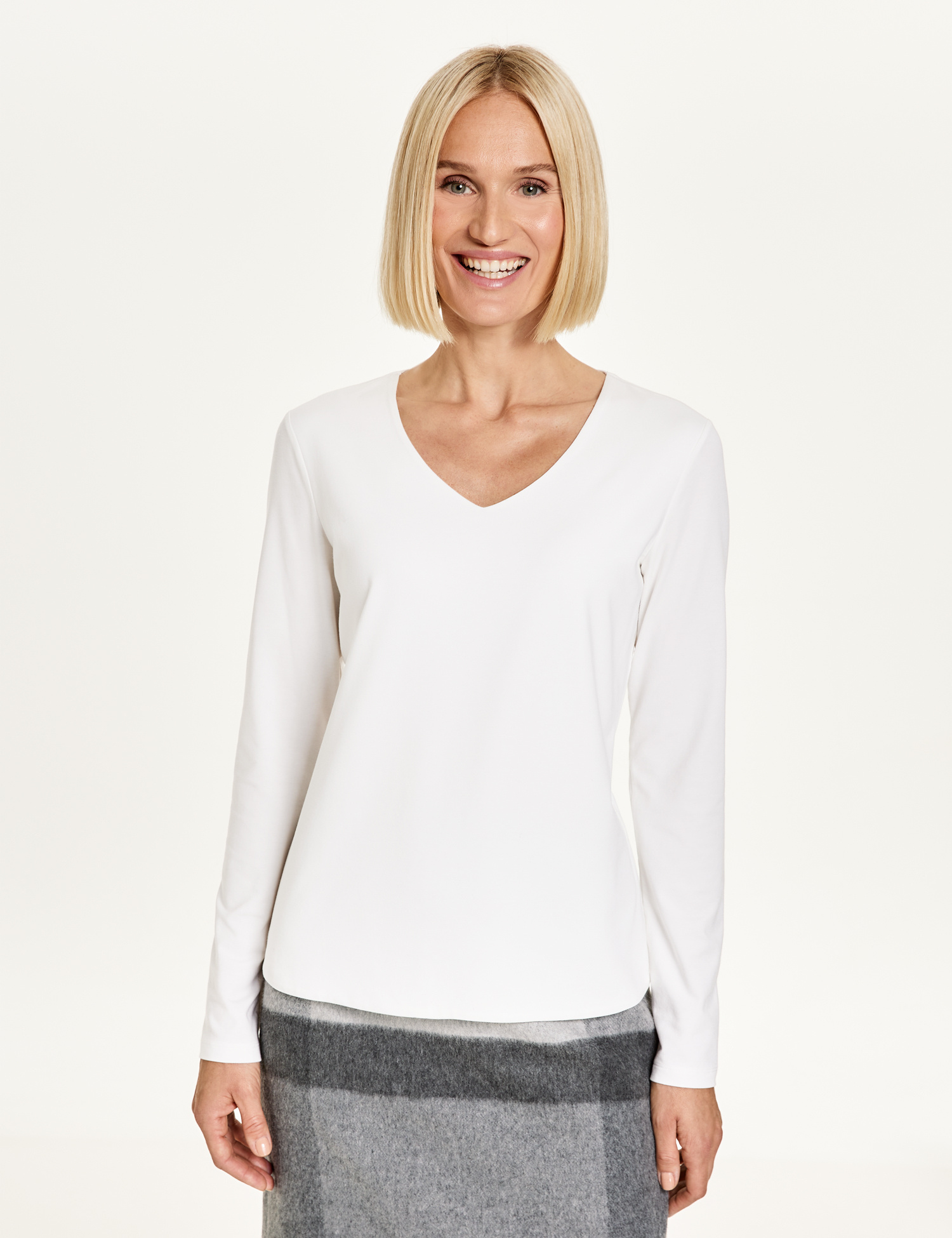 

Лонгслив Gerry Weber  Белый 570105.44041, Лонгслив Gerry Weber 46 Белый 570105.44041