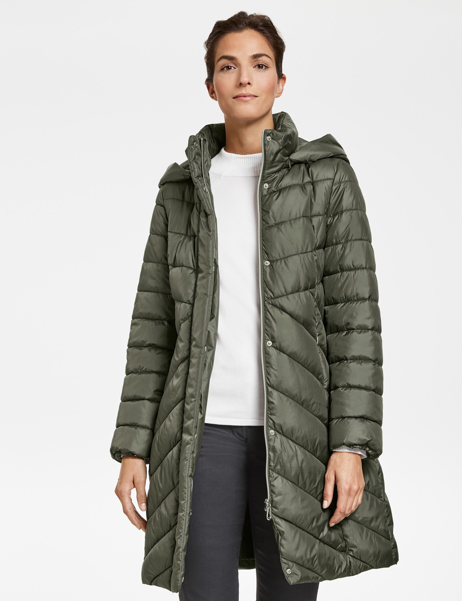 

Куртка Gerry Weber  Зеленая 95122.31127, Куртка Gerry Weber 46 Зеленая 95122.31127
