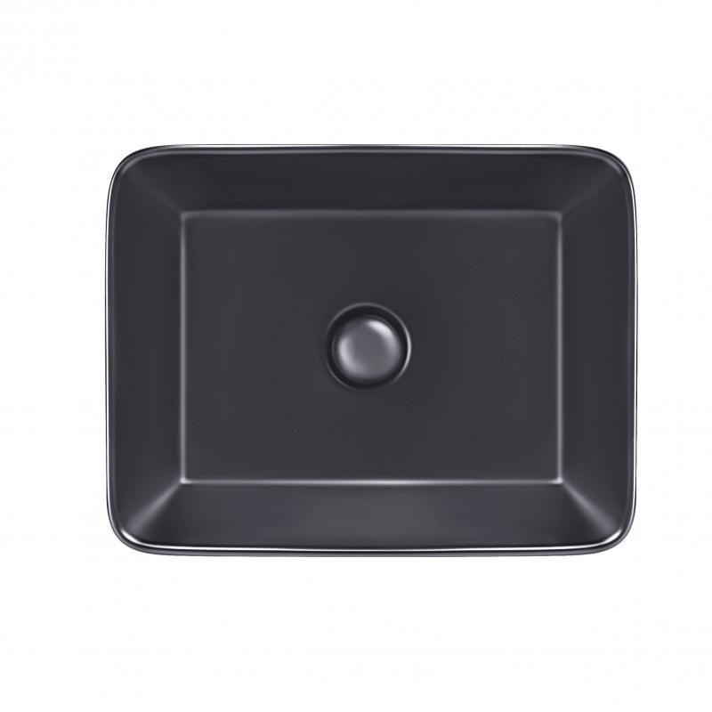 

Раковина подвесная моноблок Qtap Tern MATT BLACK QT172074MBMB SD00046258