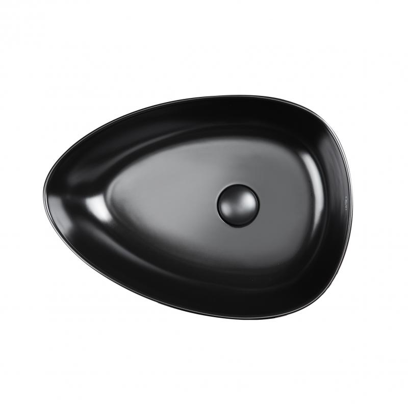 

Раковина подвесная моноблок Qtap Leo MATT BLACK QT1111A053MB SD00045940