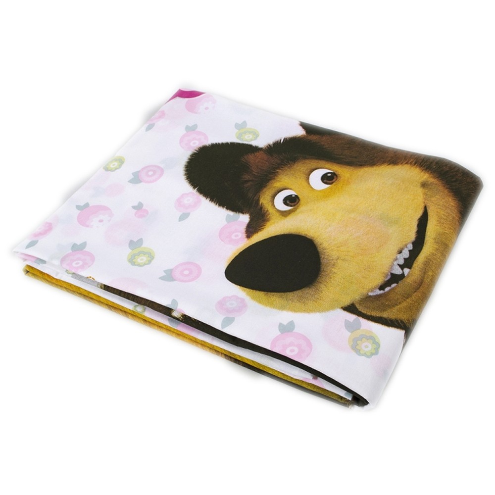 

Пододеяльник Tac Disney Masha and the bear super berry 160х220 см svt-2000022248778