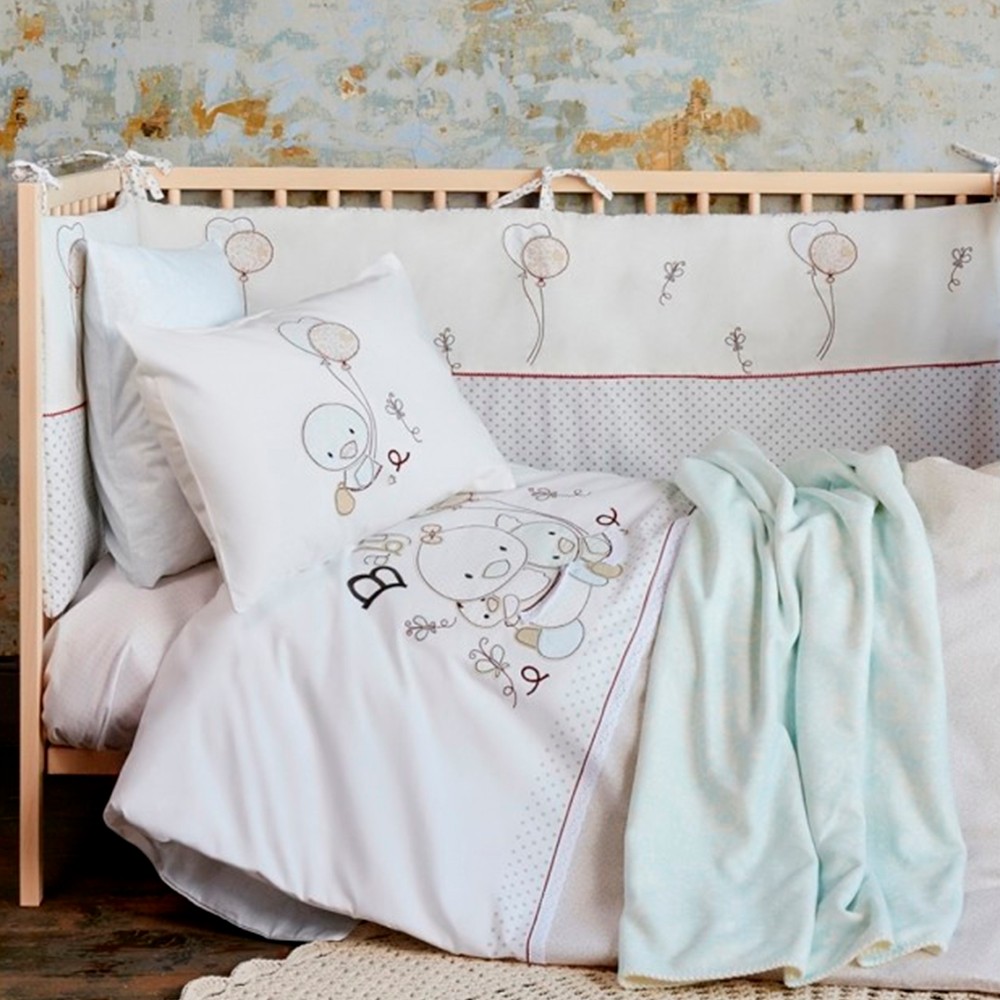 

Постельное белье Karaca Home для младенцев Baby Ducks 2000022066815