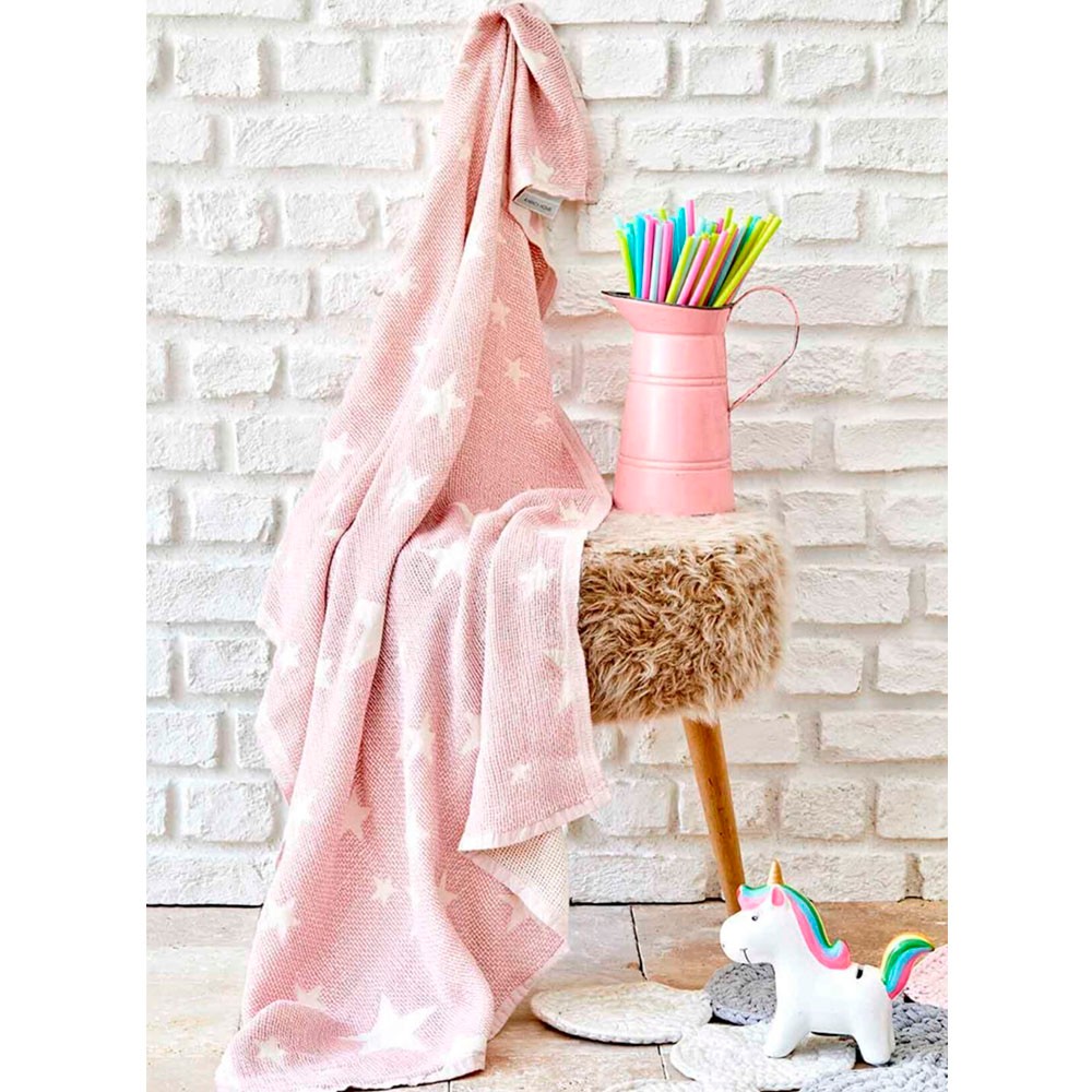 

Детское покрывало-пике Karaca Home Baby star pembe svt-2000022253758